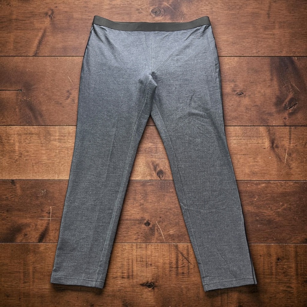 NEW Ellen Tracy Favorite Indigo Knit Pull On Pants XL W36xL29 Yoga Athletic